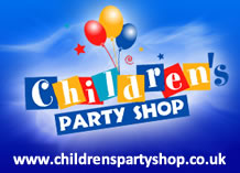 Childrens Party Shop selling themed childrens party supplies